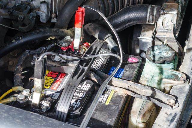 Charge car battery