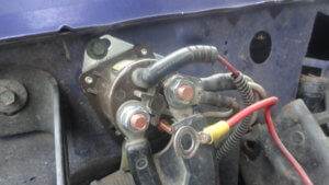 Locate The Starter Solenoid