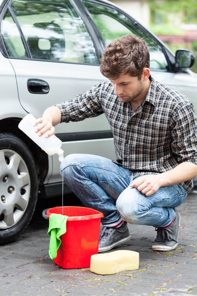 How To Wash A Car - Step 1
