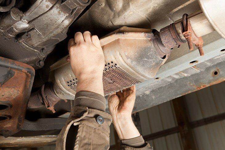 Removing the Catalytic Converter