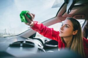 Don’t forget to clean the interior part of the glass.